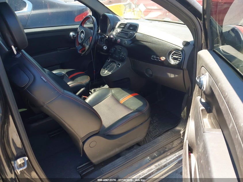 2014 Fiat 500 VIN 3C3CFFGE1ET189580 IAAI salvage auction — LEFT FRONT, Salvage Title, sold $225 on 2026-07-30 (photo 5)