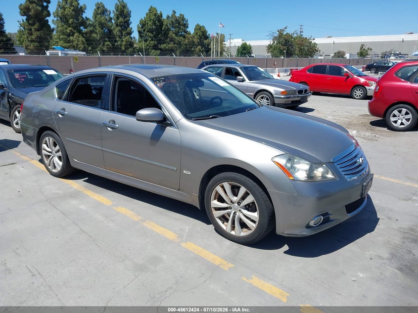 2008 Infiniti M35 VIN JNKAY01F38M652839 IAAI salvage auction — NORMAL WEAR, Clear - Dealer Only (California), sold $425 on 2026-07-20 (photo 1)