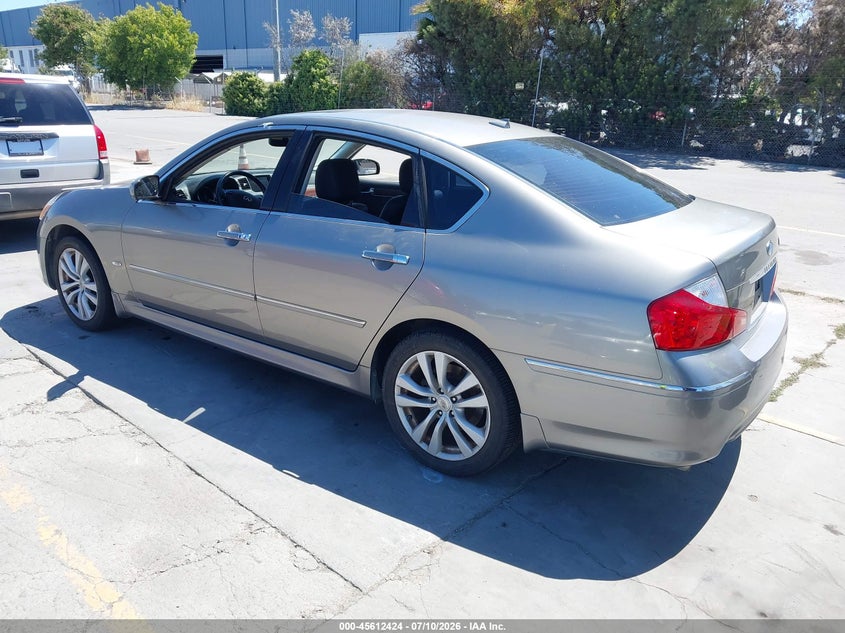 2008 Infiniti M35 VIN JNKAY01F38M652839 IAAI salvage auction — NORMAL WEAR, Clear - Dealer Only (California), sold $425 on 2026-07-20 (photo 3)