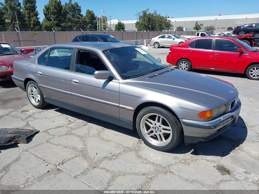 1999 BMW 7 series VIN WBAGH8335XDP04870 IAAI salvage auction — NORMAL WEAR, Clear - Dealer Only (California), sold $100 on 2026-07-29 (photo 1)