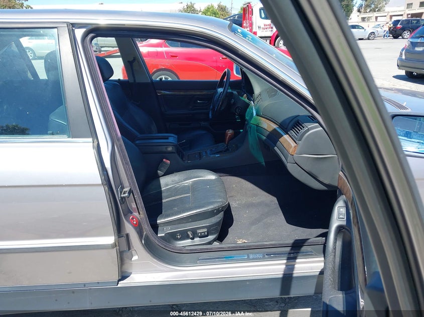 1999 BMW 7 series VIN WBAGH8335XDP04870 IAAI salvage auction — NORMAL WEAR, Clear - Dealer Only (California), sold $100 on 2026-07-29 (photo 5)