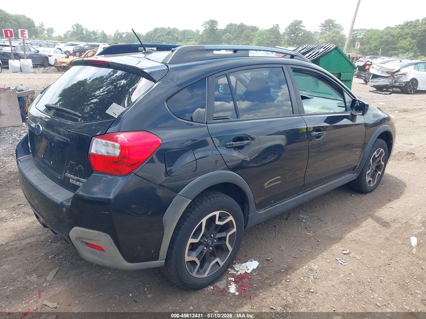 2017 Subaru Xv VIN JF2GPABC0HH241109 IAAI salvage auction — NORMAL WEAR, Salvage Title, sold $2,725 on 2026-07-28 (photo 4)