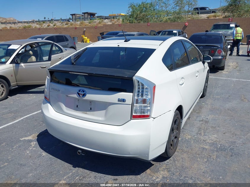2011 Toyota Prius VIN JTDKN3DU5B0289162 IAAI salvage auction — NORMAL WEAR, Clear - Dealer Only (California), sold $2,550 on 2026-07-22 (photo 4)