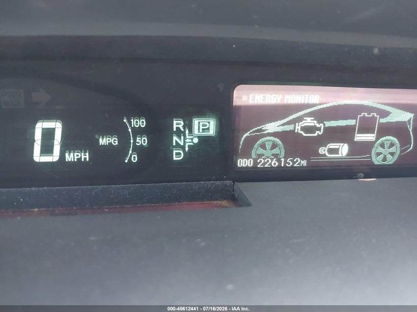 2011 Toyota Prius VIN JTDKN3DU5B0289162 IAAI salvage auction — NORMAL WEAR, Clear - Dealer Only (California), sold $2,550 on 2026-07-22 (photo 7)