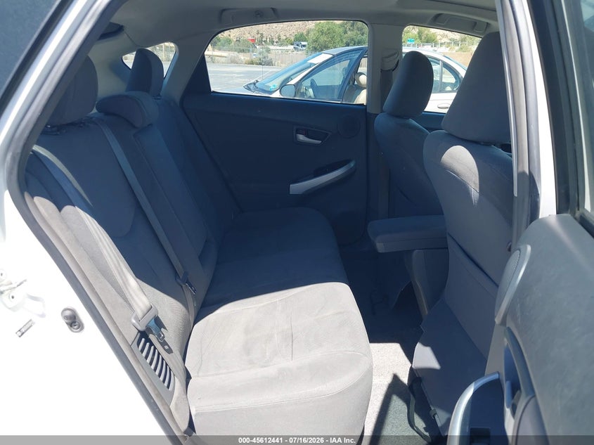 2011 Toyota Prius VIN JTDKN3DU5B0289162 IAAI salvage auction — NORMAL WEAR, Clear - Dealer Only (California), sold $2,550 on 2026-07-22 (photo 8)