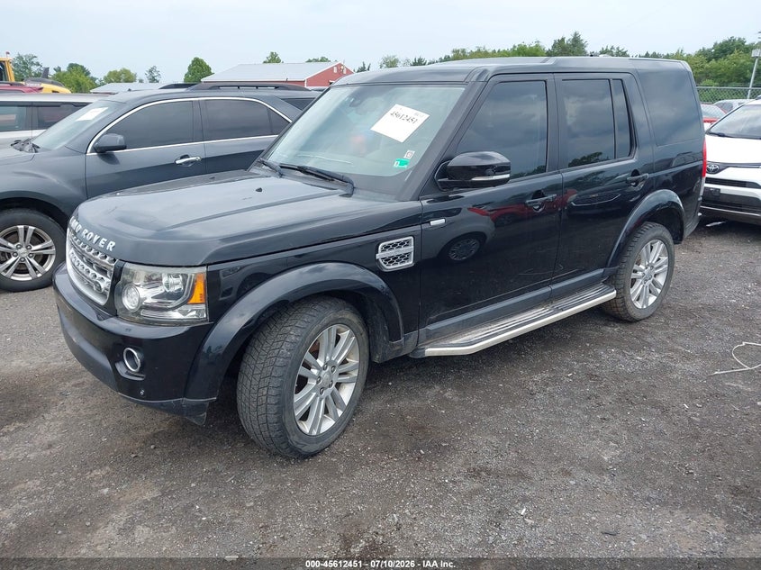 2016 Land rover Lr4 VIN SALAK2V65GA834401 IAAI salvage auction — NORMAL WEAR, Clear (Virginia), sold $1,750 on 2026-07-28 (photo 2)