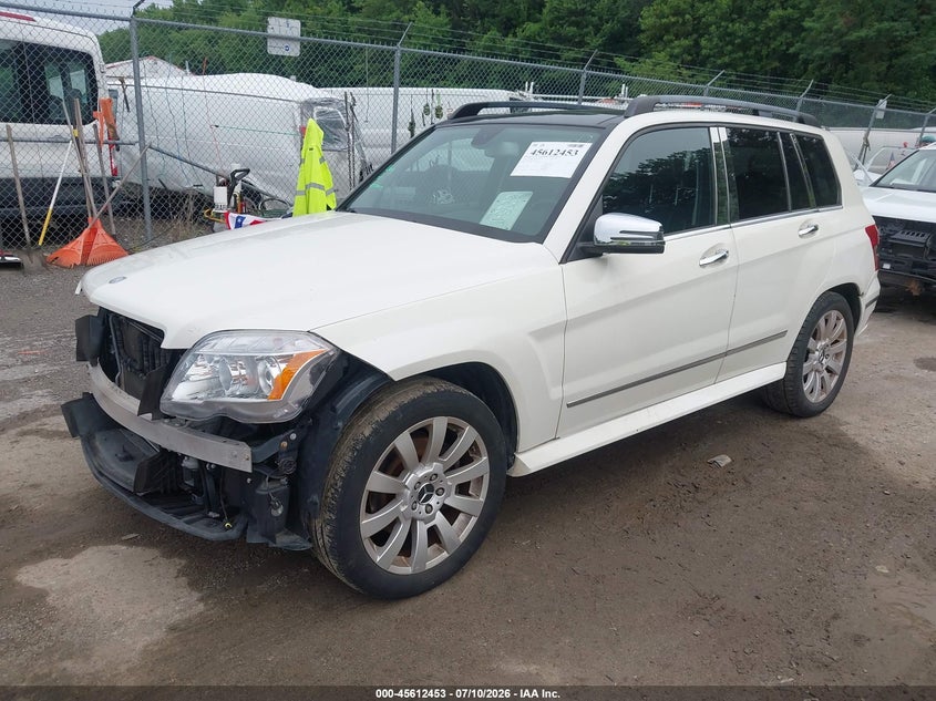 2010 Mercedes-benz Glk-class VIN WDCGG8HB8AF373889 IAAI salvage auction — FRONT END, Salvage - 75% Or Less (Maryland), sold $225 on 2026-07-28 (photo 2)