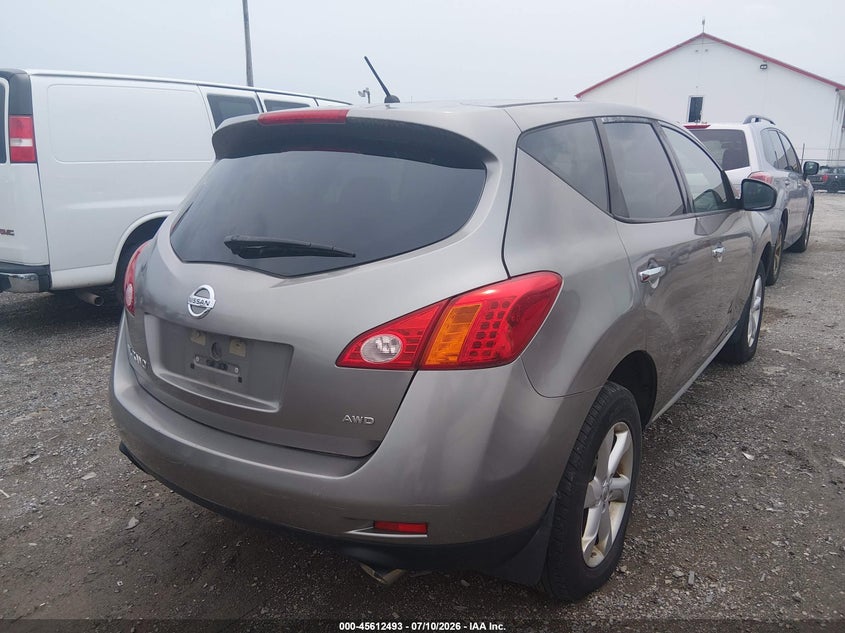 2010 Nissan Murano VIN JN8AZ1MW2AW116138 IAAI salvage auction — NORMAL WEAR, Clear (Pennsylvania), sold $300 on 2026-07-29 (photo 6)