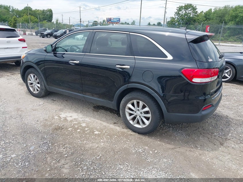 2017 Kia Sorento VIN 5XYPG4A31HG322775 IAAI salvage auction — NORMAL WEAR, Salvage Title, sold $2,200 on 2026-07-24 (photo 3)