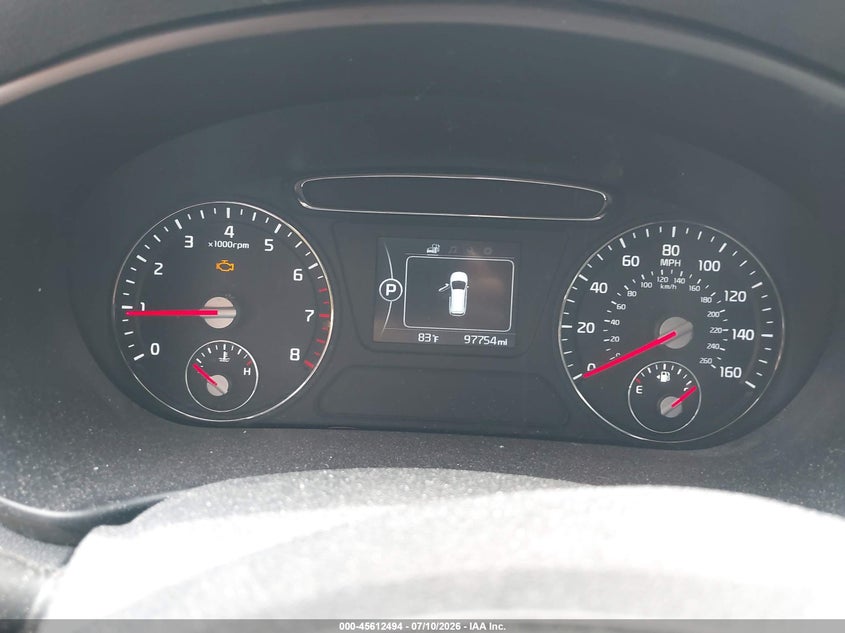 2017 Kia Sorento VIN 5XYPG4A31HG322775 IAAI salvage auction — NORMAL WEAR, Salvage Title, sold $2,200 on 2026-07-24 (photo 7)