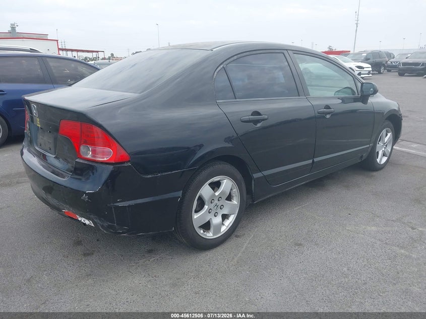 2007 Honda Civic VIN JHMFA16887S004045 IAAI salvage auction — RIGHT FRONT, Salvage (California), sold $750 on 2026-07-30 (photo 4)