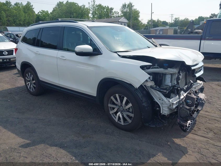 2020 Honda Pilot VIN 5FNYF6H55LB017841 IAAI salvage auction — FRONT END, Salvage (Pennsylvania), sold $5,400 on 2026-07-19 (photo 1)
