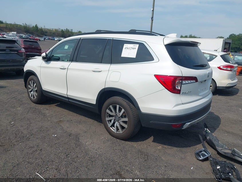 2020 Honda Pilot VIN 5FNYF6H55LB017841 IAAI salvage auction — FRONT END, Salvage (Pennsylvania), sold $5,400 on 2026-07-19 (photo 3)