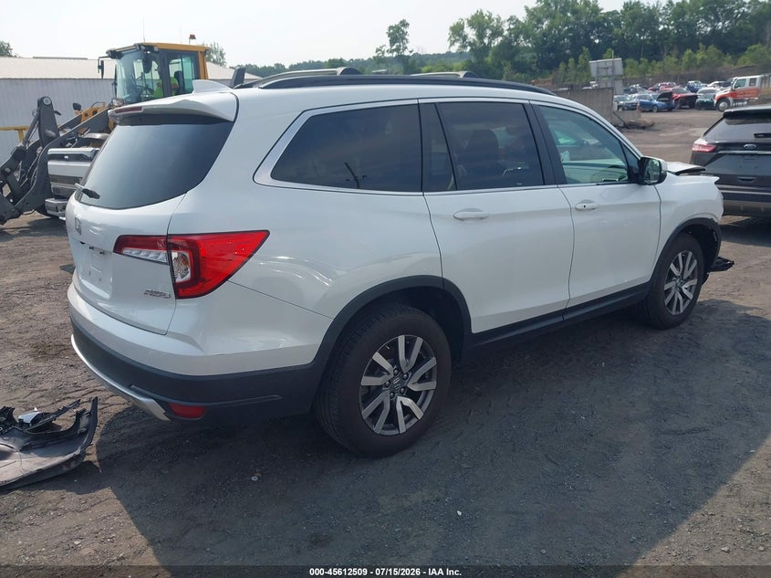 2020 Honda Pilot VIN 5FNYF6H55LB017841 IAAI salvage auction — FRONT END, Salvage (Pennsylvania), sold $5,400 on 2026-07-19 (photo 4)
