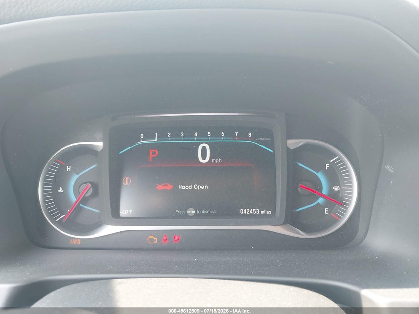 2020 Honda Pilot VIN 5FNYF6H55LB017841 IAAI salvage auction — FRONT END, Salvage (Pennsylvania), sold $5,400 on 2026-07-19 (photo 7)