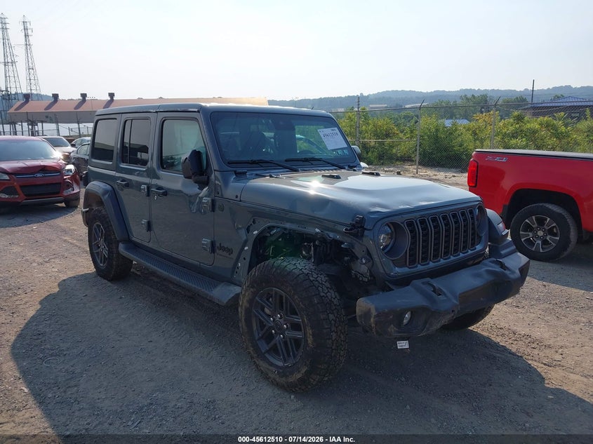 2025 Jeep Wrangler / VIN 1C4PJXDG5SW659106 — IAAI salvage auction photo