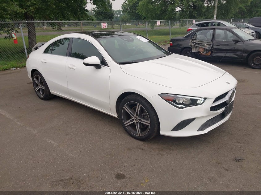 2020 Mercedes-benz Cla-klasse VIN WDD5J4HB8LN067779 IAAI salvage auction — REAR END, Salvage (New Jersey), sold $13,000 on 2026-08-10 (photo 1)