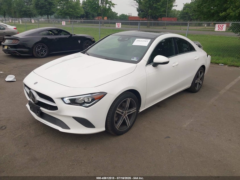 2020 Mercedes-benz Cla-klasse VIN WDD5J4HB8LN067779 IAAI salvage auction — REAR END, Salvage (New Jersey), sold $13,000 on 2026-08-10 (photo 2)