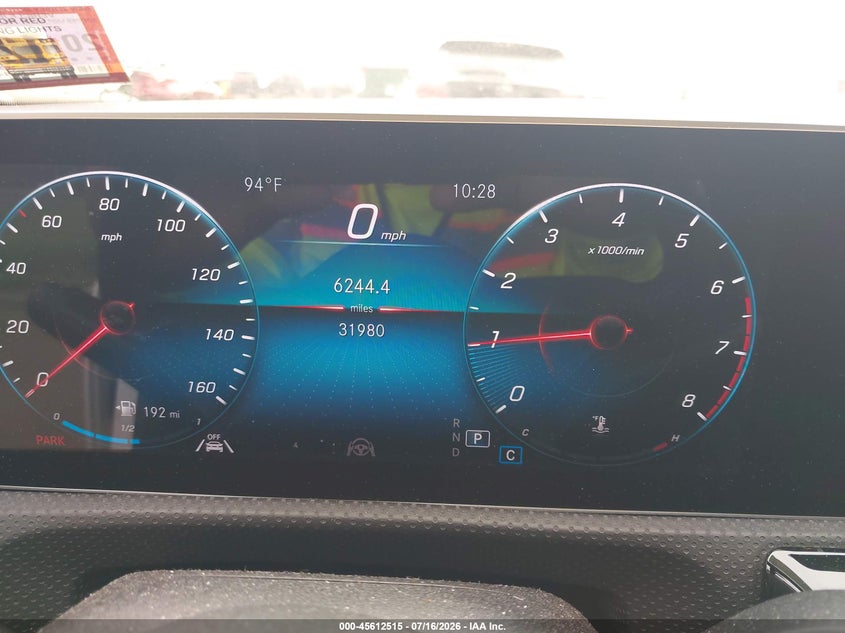 2020 Mercedes-benz Cla-klasse VIN WDD5J4HB8LN067779 IAAI salvage auction — REAR END, Salvage (New Jersey), sold $13,000 on 2026-08-10 (photo 7)