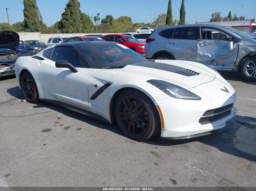 2014 Chevrolet Corvette VIN 1G1YL2D73E5116437 — IAAI salvage auction photo