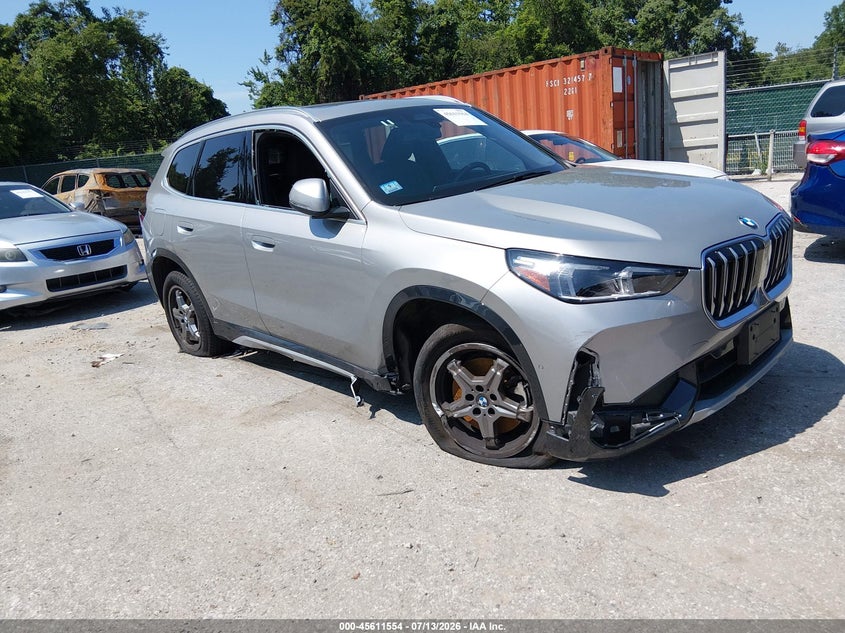 2026 BMW X1 VIN WBX73EF04T5444759 IAAI salvage auction — RIGHT FRONT, Salvage Title, sold $12,600 on 2026-07-19 (photo 1)