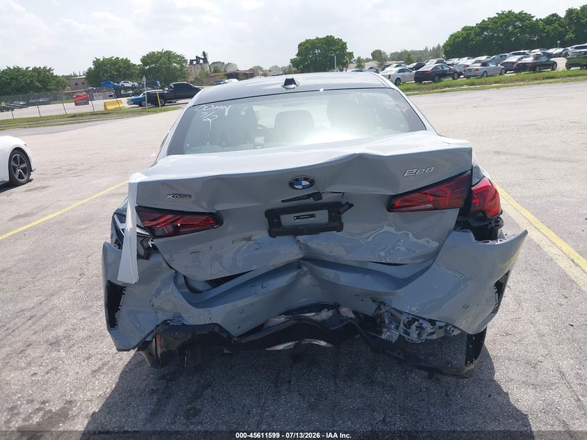 2026 BMW 2er VIN WBA23GG0XT7V31763 IAAI salvage auction — REAR END, Certificate Of Destruction (Florida), sold $11,500 on 2026-08-01 (photo 6)
