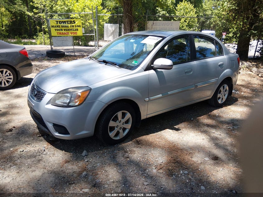 2011 Kia Rio VIN KNADH4A3XB6949045 IAAI salvage auction — NORMAL WEAR, Clear (Virginia), sold $25 on 2026-07-21 (photo 2)