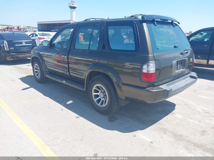 1999 Infiniti Qx4 VIN JNRAR05Y3XW041853 IAAI salvage auction — NORMAL WEAR, Regular Certificate (Iowa), sold $450 on 2026-07-21 (photo 3)