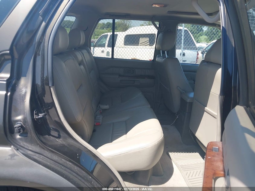 1999 Infiniti Qx4 VIN JNRAR05Y3XW041853 IAAI salvage auction — NORMAL WEAR, Regular Certificate (Iowa), sold $450 on 2026-07-21 (photo 8)