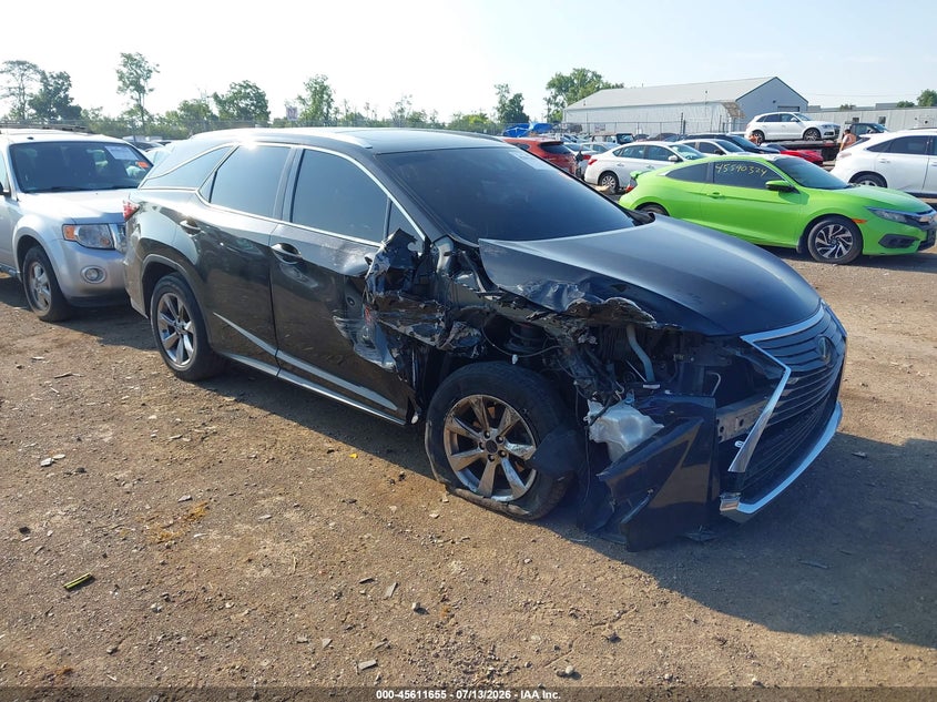 2018 Lexus Rx VIN JTJDZKCA5J2002823 IAAI salvage auction — RIGHT SIDE, Salvage Title, sold $8,700 on 2026-09-10 (photo 1)