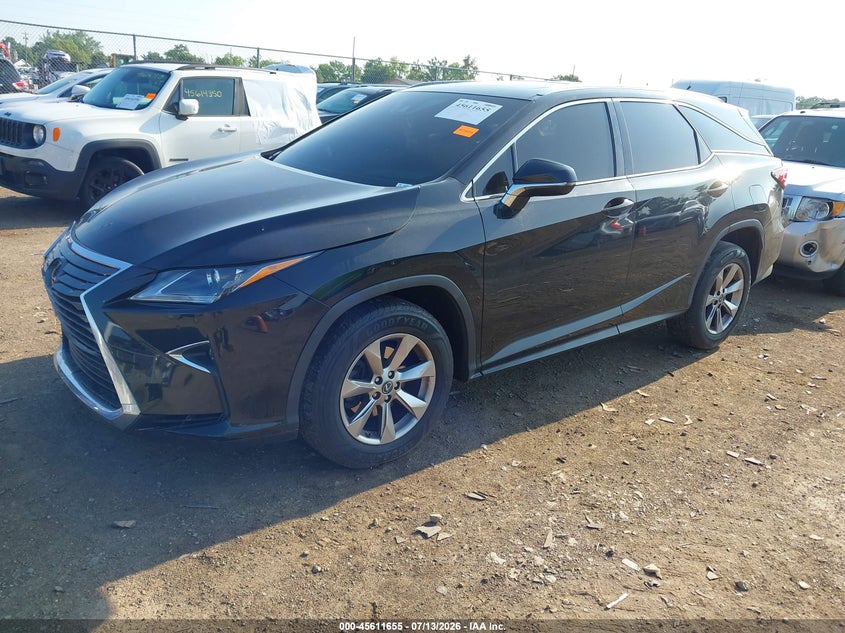 2018 Lexus Rx VIN JTJDZKCA5J2002823 IAAI salvage auction — RIGHT SIDE, Salvage Title, sold $8,700 on 2026-09-10 (photo 2)