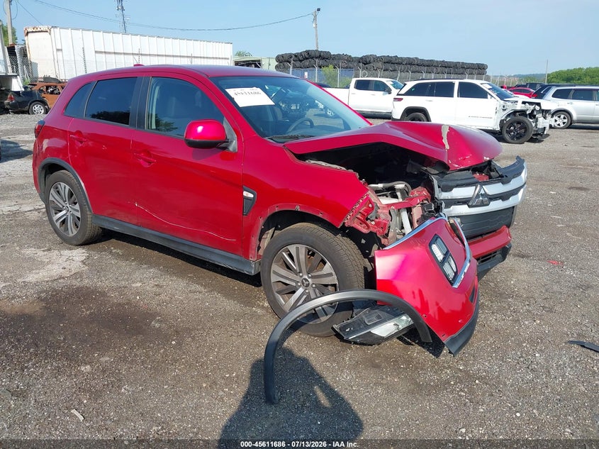 2020 Mitsubishi Outlander VIN JA4AR3AU9LU029954 IAAI salvage auction — FRONT END, Salvage (Pennsylvania), sold $3,850 on 2026-09-04 (photo 1)