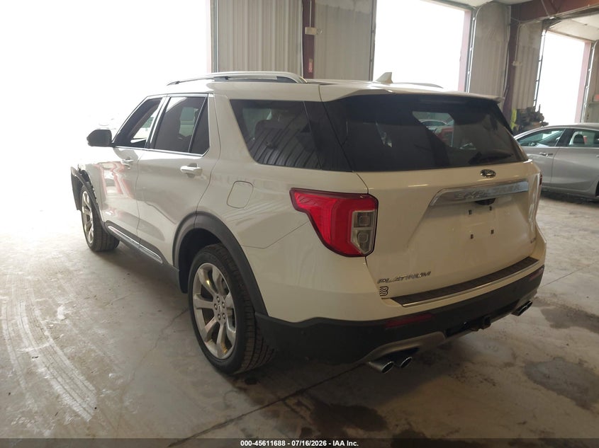 2020 Ford Explorer VIN 1FM5K8HC5LGC98291 IAAI salvage auction — FRONT END, Clear (Michigan), sold $7,700 on 2026-09-01 (photo 3)