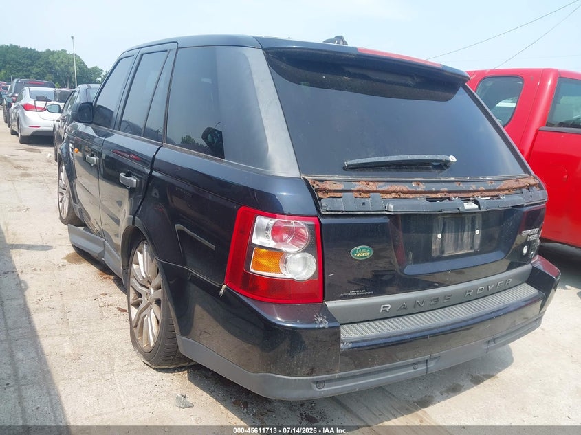 2008 Land rover Range rover sport VIN SALSF25498A169978 IAAI salvage auction — RIGHT REAR, Salvage (Ohio), sold $25 on 2026-07-28 (photo 3)