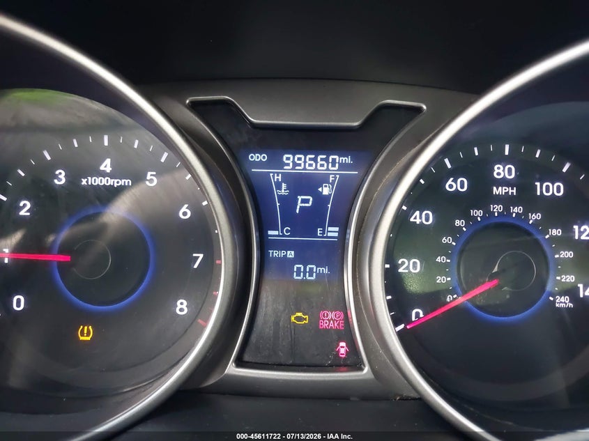 2015 Hyundai Veloster VIN KMHTC6AD7FU242886 IAAI salvage auction — NORMAL WEAR, Original (Texas), sold $25 on 2026-07-29 (photo 7)