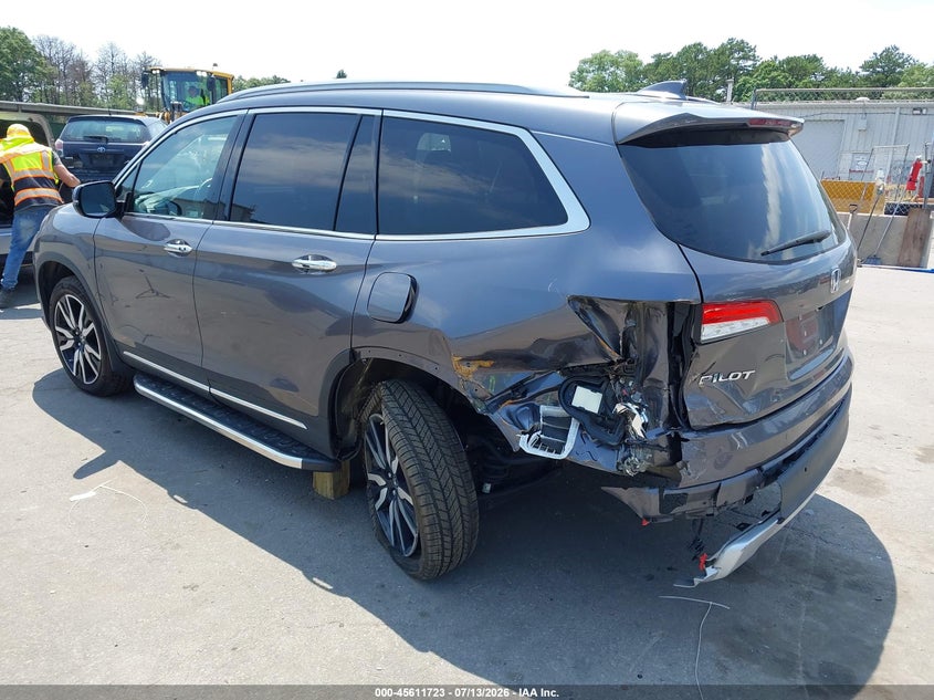2021 Honda Pilot VIN 5FNYF6H68MB081768 IAAI salvage auction — REAR END, Salvage Title, sold $8,000 on 2026-08-17 (photo 6)