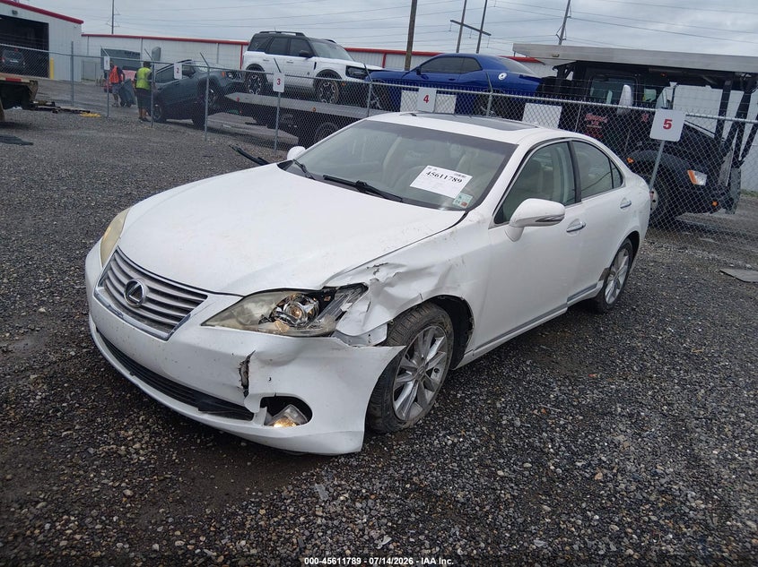2011 Lexus ES VIN JTHBK1EG7B2431181 IAAI salvage auction — LEFT FRONT, Salvage (Louisiana), sold $2,700 on 2026-08-01 (photo 2)