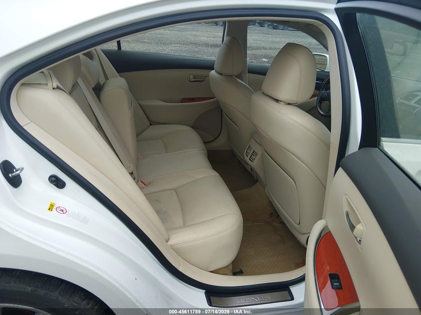 2011 Lexus ES VIN JTHBK1EG7B2431181 IAAI salvage auction — LEFT FRONT, Salvage (Louisiana), sold $2,700 on 2026-08-01 (photo 8)