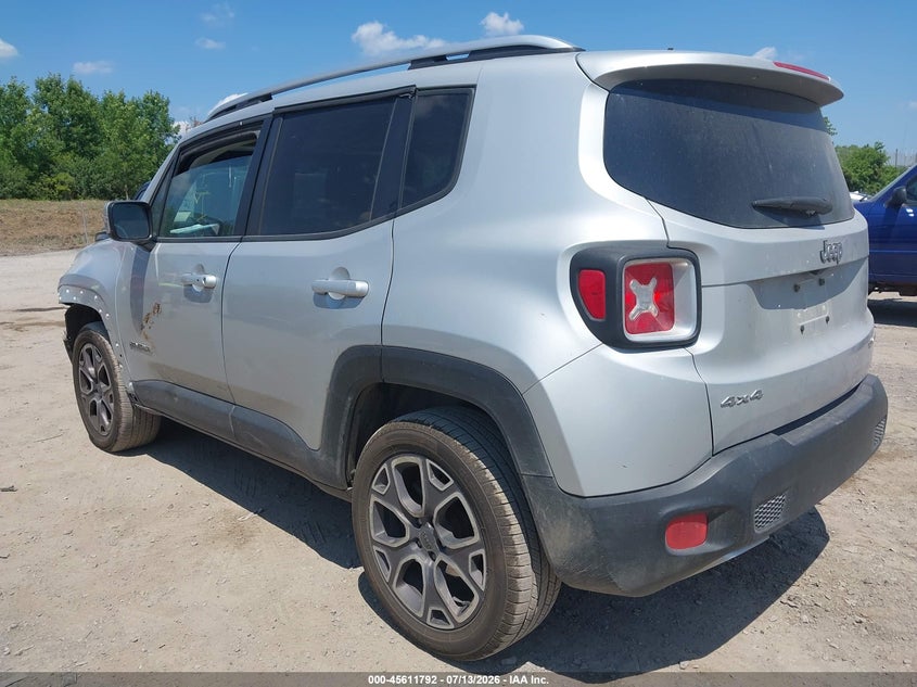 2016 Jeep Renegade VIN ZACCJBDT8GPD04613 IAAI salvage auction — LEFT FRONT, Mv-907A (New York), sold $1,700 on 2026-08-20 (photo 3)