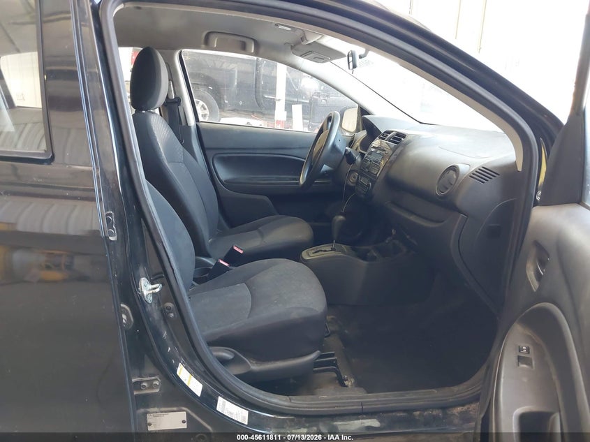 2015 Mitsubishi Mirage VIN ML32A3HJ8FH047262 IAAI salvage auction — NORMAL WEAR, Clear (Utah), sold $75 on 2026-07-20 (photo 5)