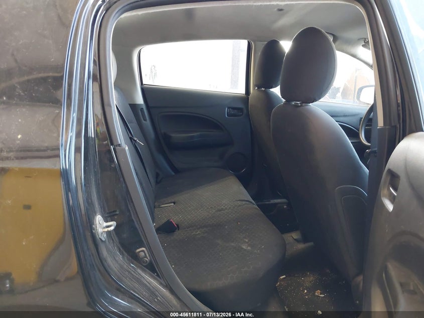 2015 Mitsubishi Mirage VIN ML32A3HJ8FH047262 IAAI salvage auction — NORMAL WEAR, Clear (Utah), sold $75 on 2026-07-20 (photo 8)