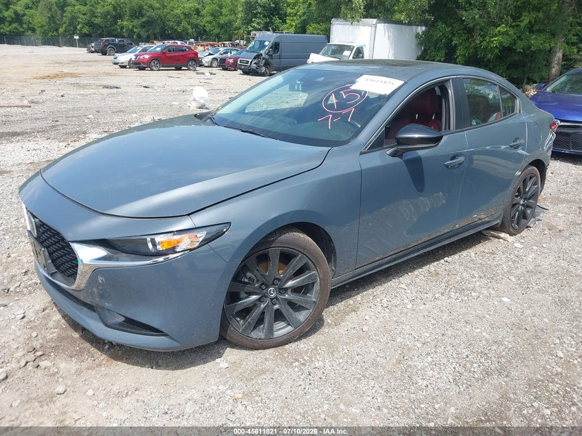 2023 Mazda 3 VIN 3MZBPACM0PM382317 IAAI salvage auction — RIGHT REAR, Salvage Title, sold $4,750 on 2026-09-10 (photo 2)