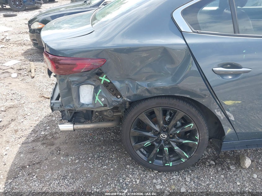 2023 Mazda 3 VIN 3MZBPACM0PM382317 IAAI salvage auction — RIGHT REAR, Salvage Title, sold $4,750 on 2026-09-10 (photo 6)