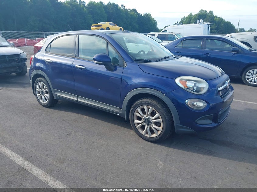 2016 Fiat 500x VIN ZFBCFXBT3GP351985 IAAI salvage auction — NORMAL WEAR, Clear (North Carolina), sold $250 on 2026-07-29 (photo 1)