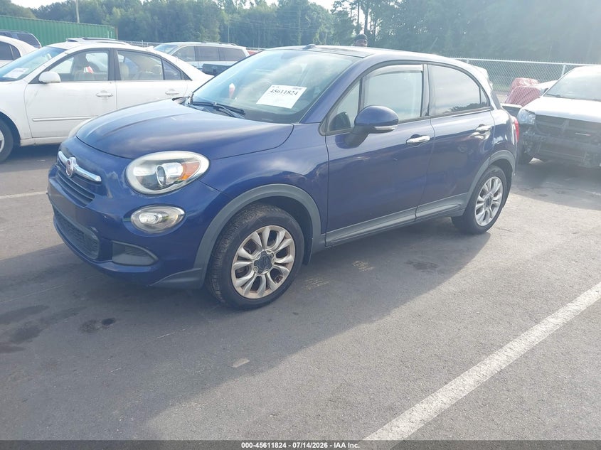 2016 Fiat 500x VIN ZFBCFXBT3GP351985 IAAI salvage auction — NORMAL WEAR, Clear (North Carolina), sold $250 on 2026-07-29 (photo 2)