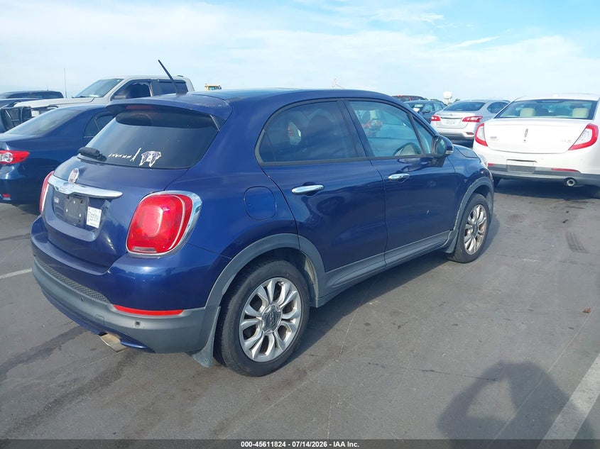 2016 Fiat 500x VIN ZFBCFXBT3GP351985 IAAI salvage auction — NORMAL WEAR, Clear (North Carolina), sold $250 on 2026-07-29 (photo 4)