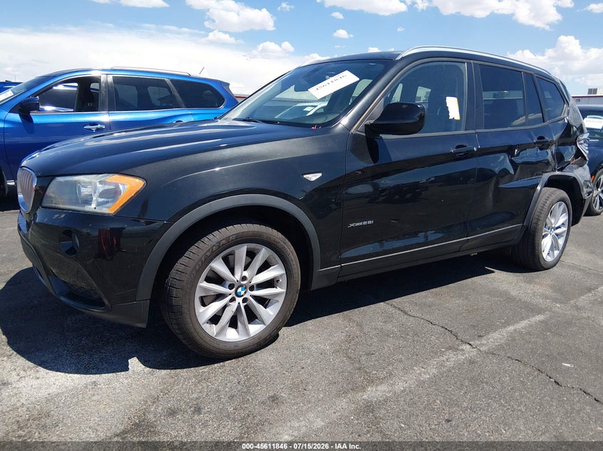 2013 BMW X3 VIN 5UXWX9C51D0A08570 IAAI salvage auction — LEFT REAR, Salvage (Nevada), sold $1,275 on 2026-08-01 (photo 2)
