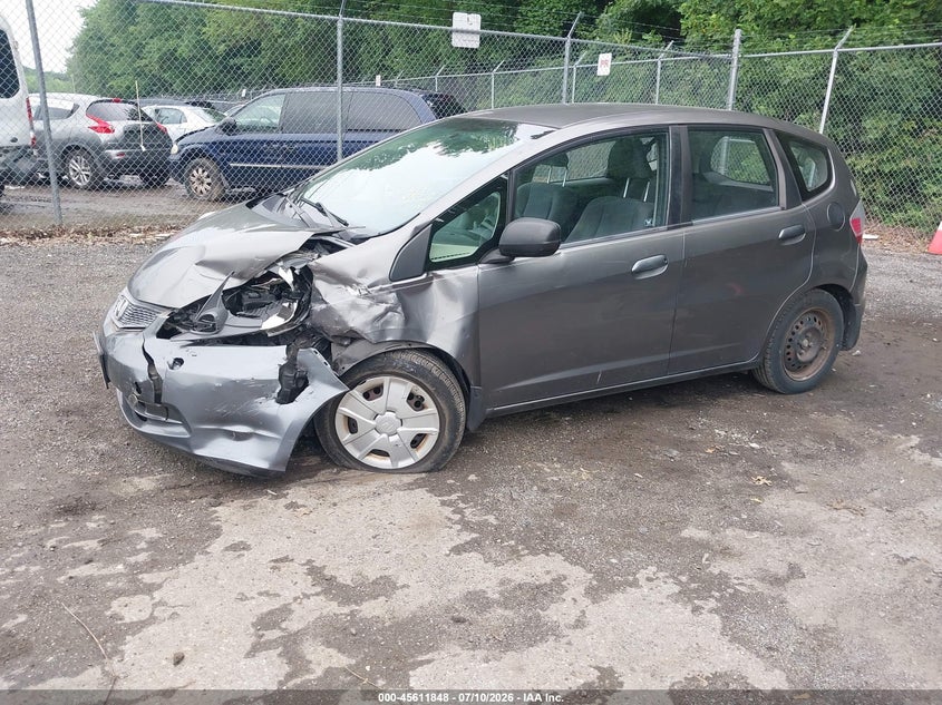 2013 Honda Fit VIN JHMGE8H36DC067637 IAAI salvage auction — FRONT END, Salvage Title, sold $550 on 2026-08-01 (photo 2)