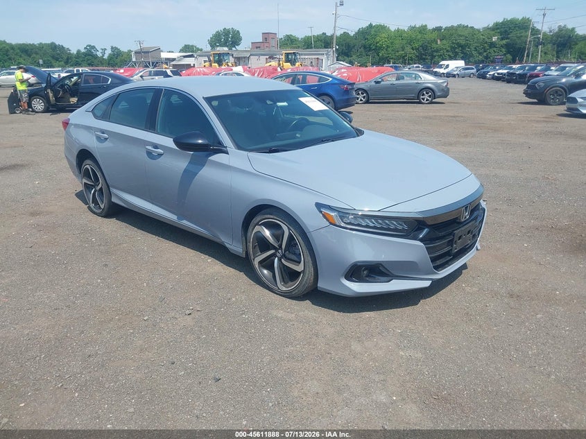 2022 Honda Accord VIN 1HGCV1F32NA093967 — IAAI salvage auction photo