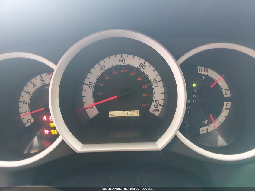 2015 Toyota Tacoma VIN 5TFTX4CN5FX054725 IAAI salvage auction — NORMAL WEAR, Clear (Tennessee), sold $5,150 on 2026-07-29 (photo 7)